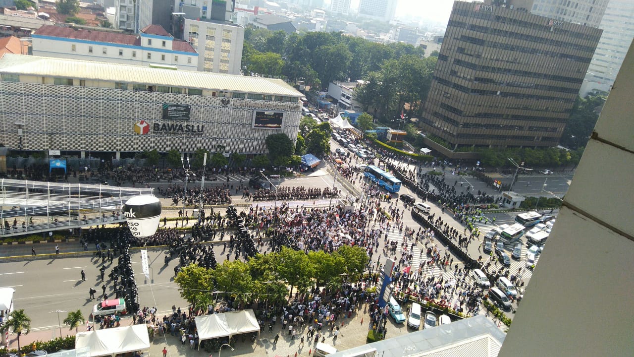 Demo di Depan Bawaslu 21 Mei 2019